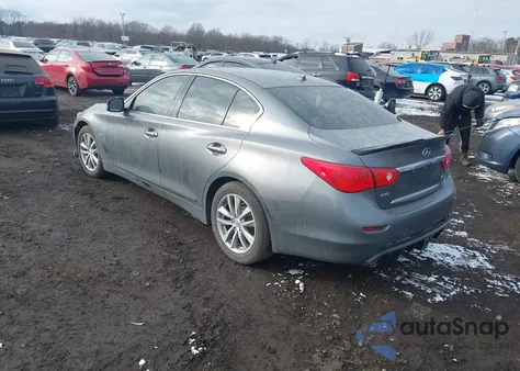 2017 Infiniti Q50 3.0T Premium из США, поврежденный, VIN JN1EV7AR2HM840186